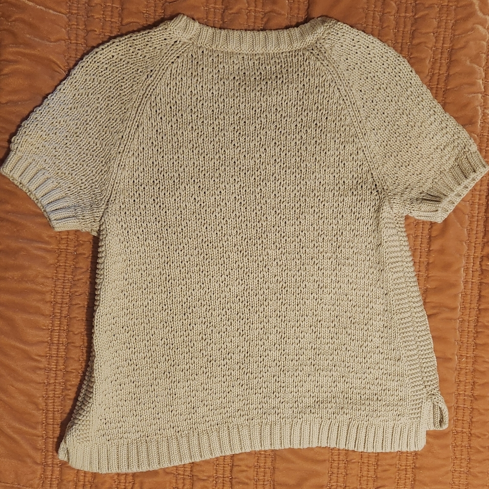 Pendelton Cozy Beige Knit Sweater Small - Picture 3 of 5
